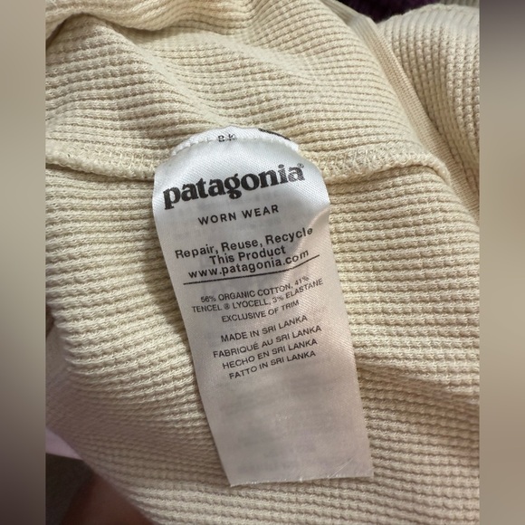 Patagonia Women's Cream Turtleneck Sweater - Picture 4 of 5